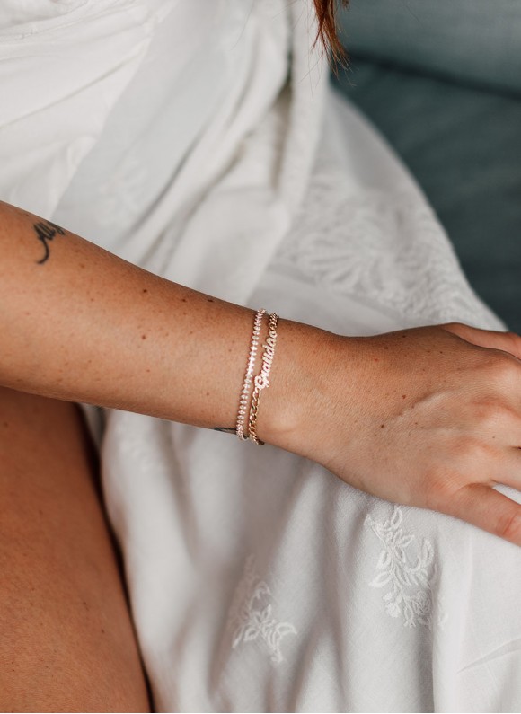 Pulseira Shine banhada em ouro 18k